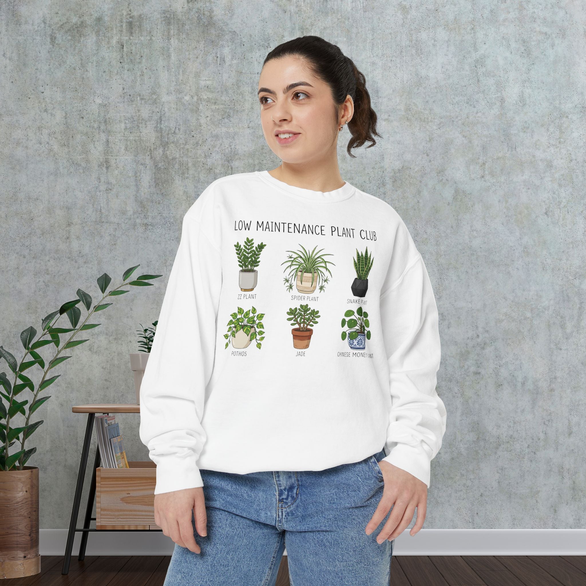 Low Maintenance Plant Club Sweatshirt