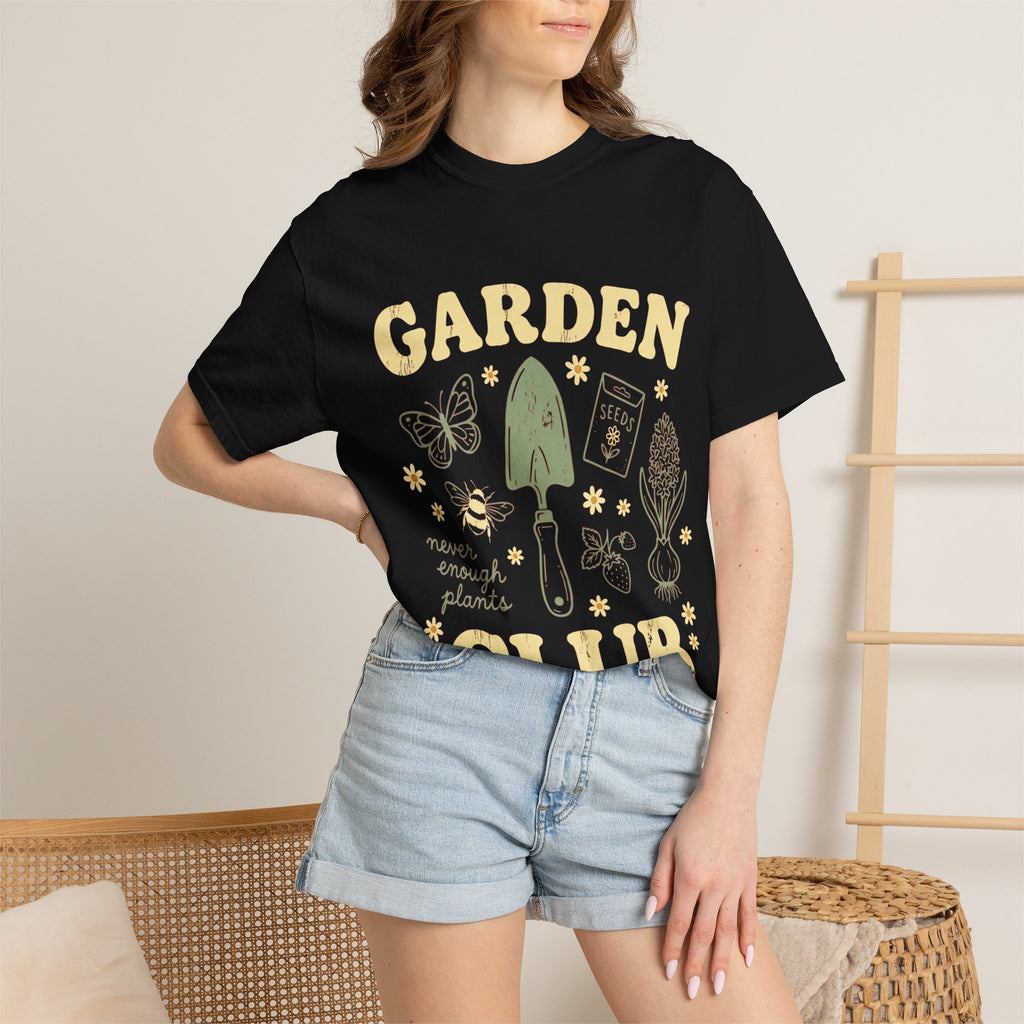 Garden Club T‑Shirt — 'Never Enough Plants' Gardening Tee