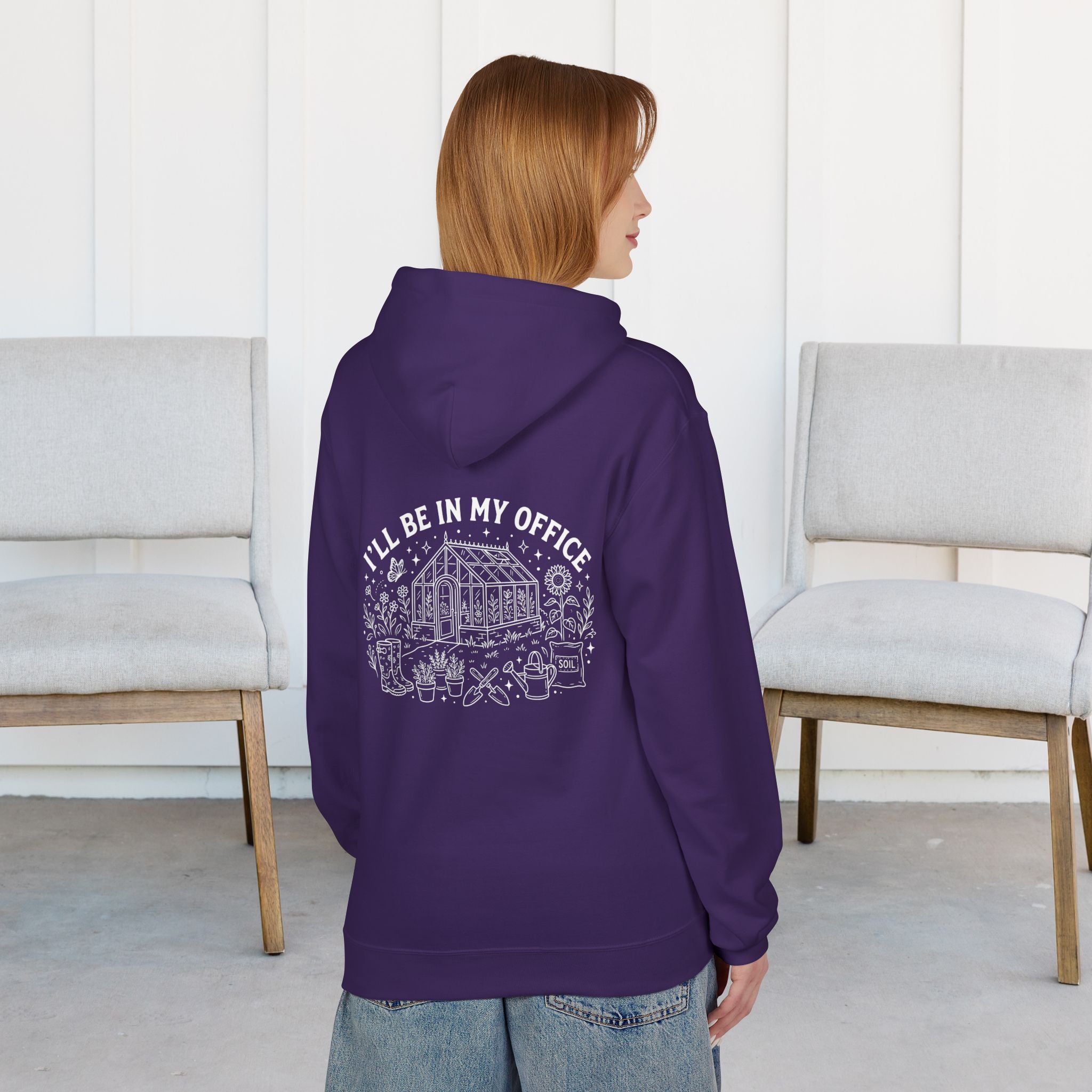 I'll Be In My Office Hoodie — Cozy Work-From-Home Graphic Pullover