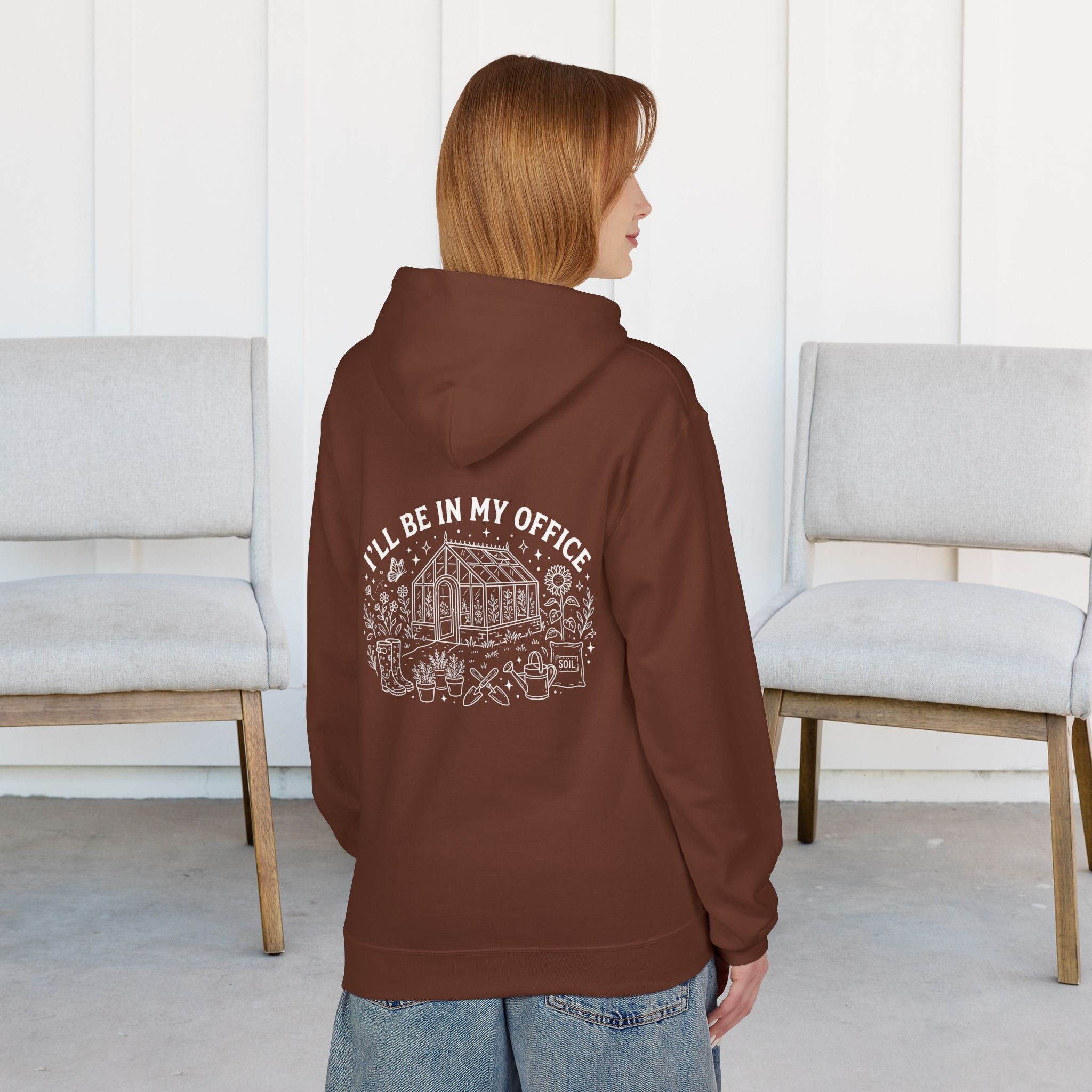 I'll Be In My Office Hoodie — Cozy Work-From-Home Graphic Pullover