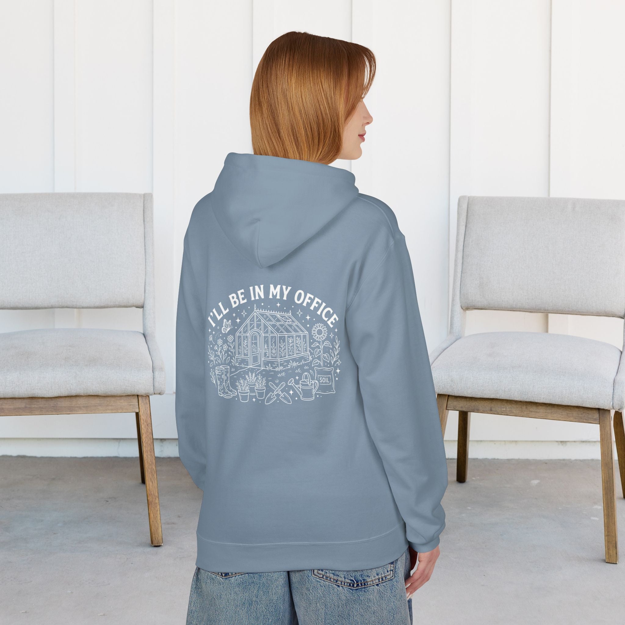 I'll Be In My Office Hoodie — Cozy Work-From-Home Graphic Pullover