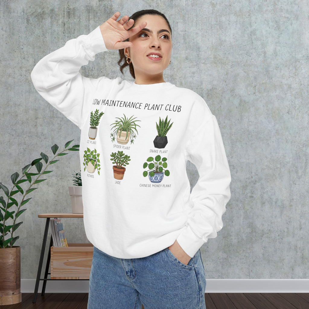Low Maintenance Plant Club Sweatshirt
