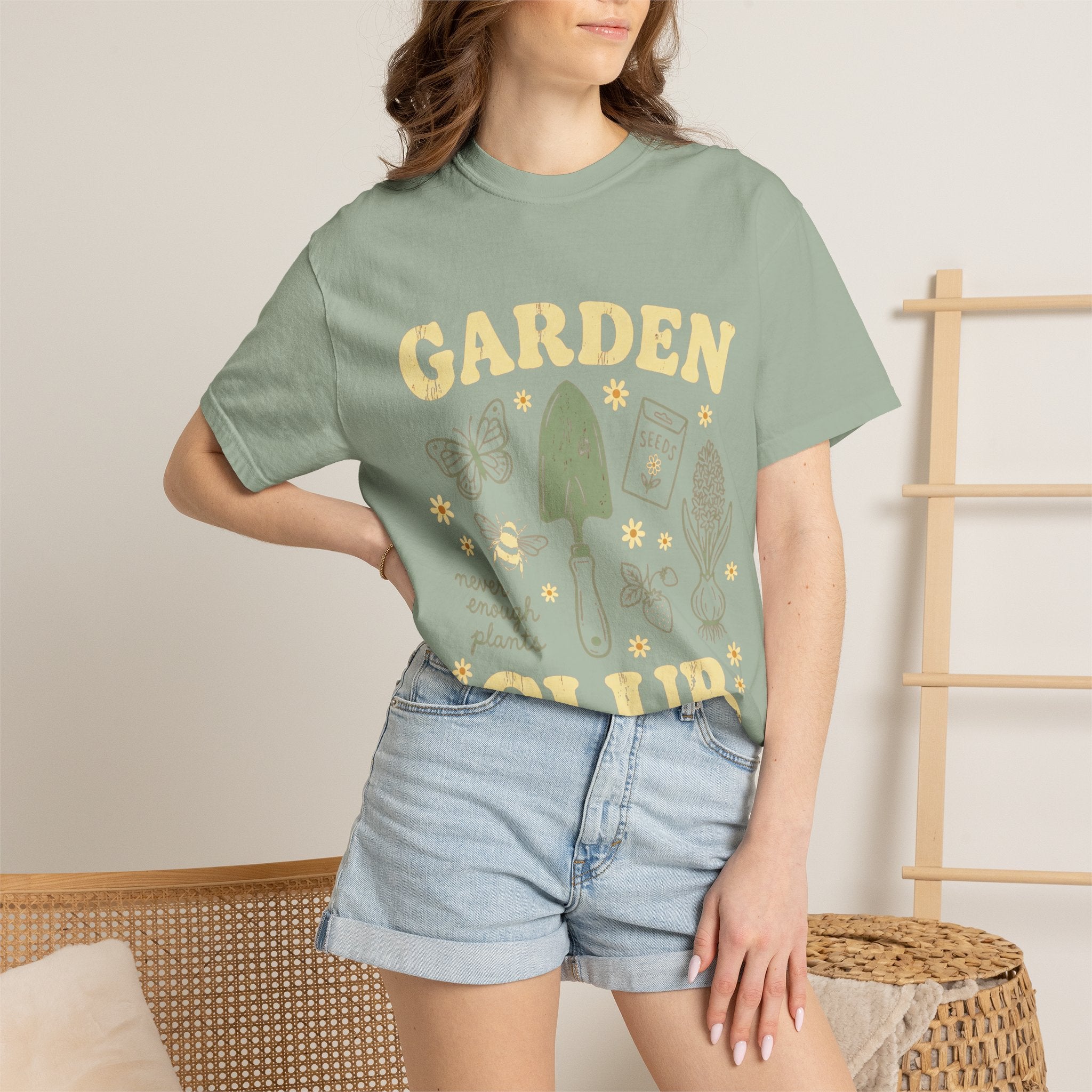 Garden Club T‑Shirt — 'Never Enough Plants' Gardening Tee
