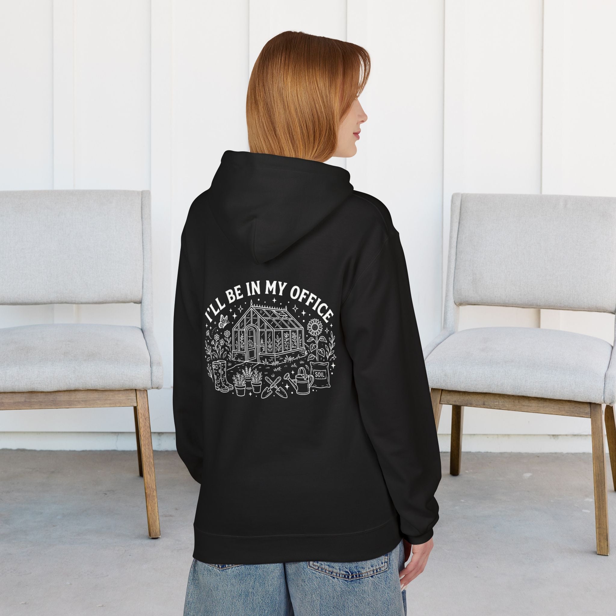 I'll Be In My Office Hoodie — Cozy Work-From-Home Graphic Pullover