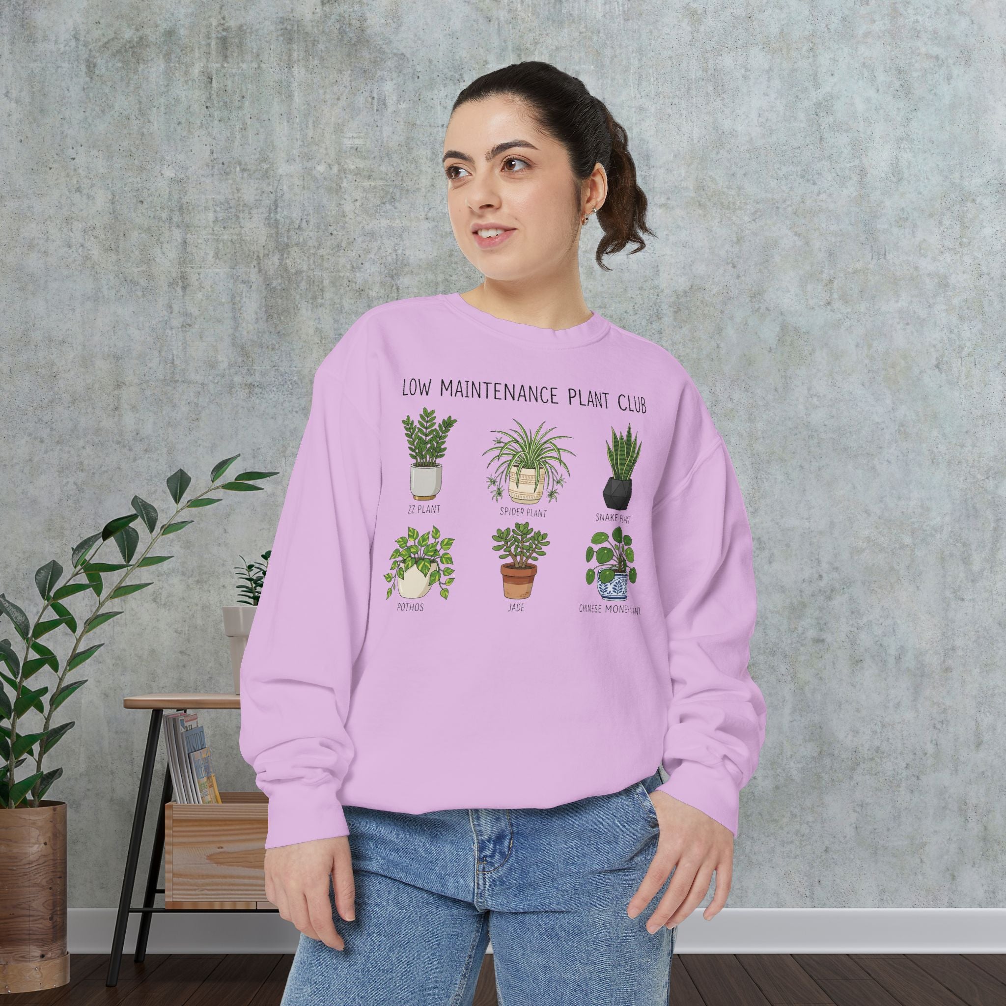 Low Maintenance Plant Club Sweatshirt
