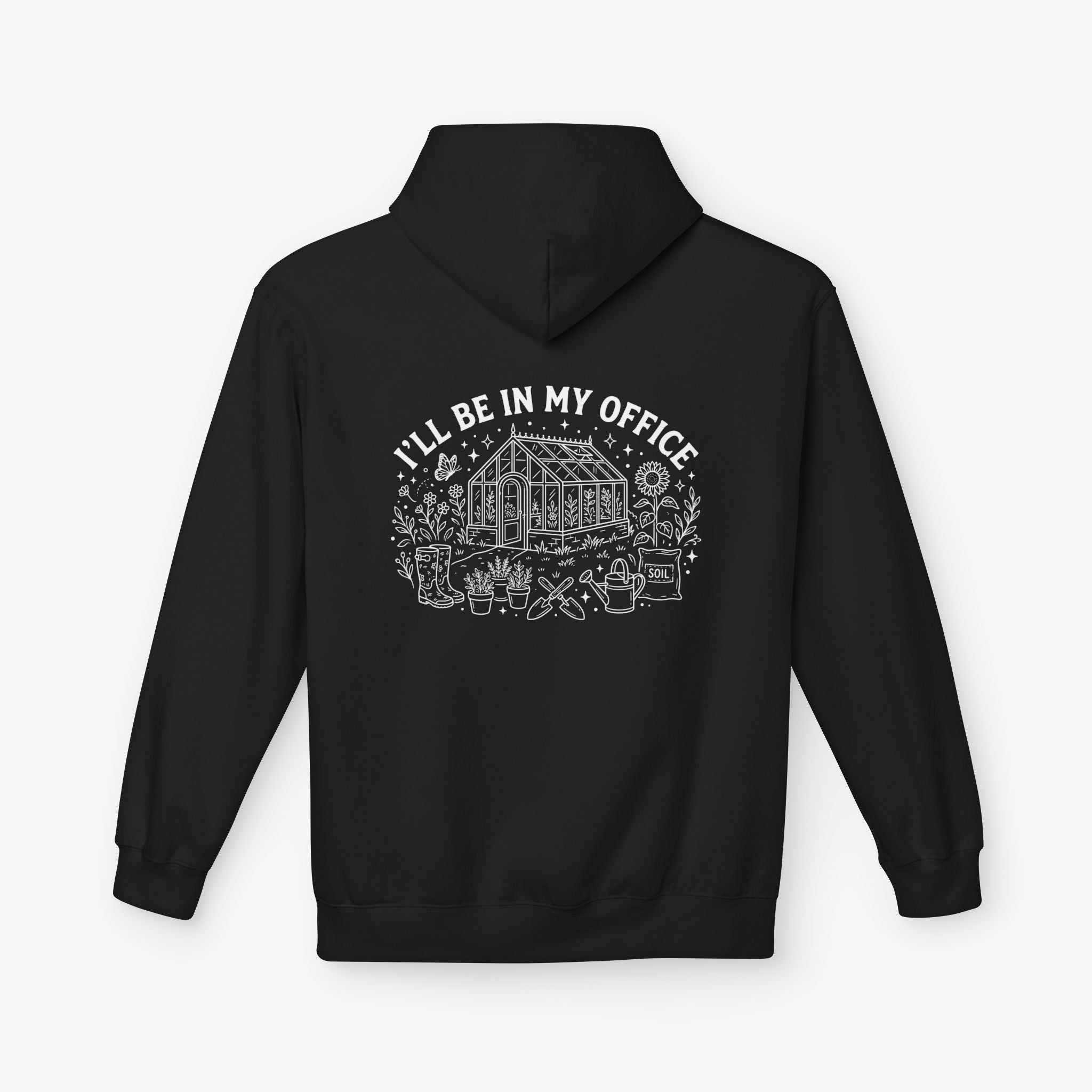 I'll Be In My Office Hoodie — Cozy Work-From-Home Graphic Pullover