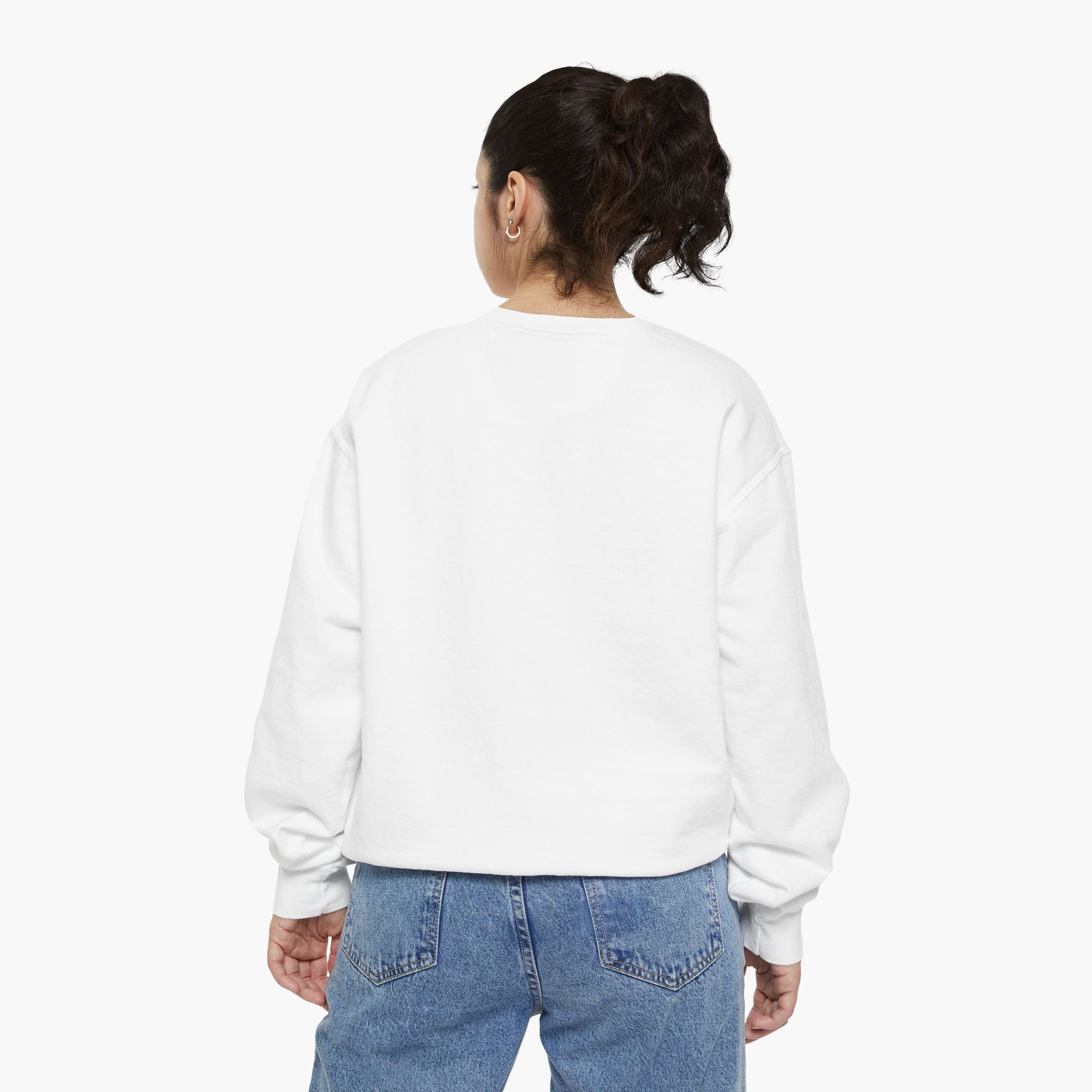 Monstera Leaf Sweatshirt — Botanical Crewneck Plant Lover Gift