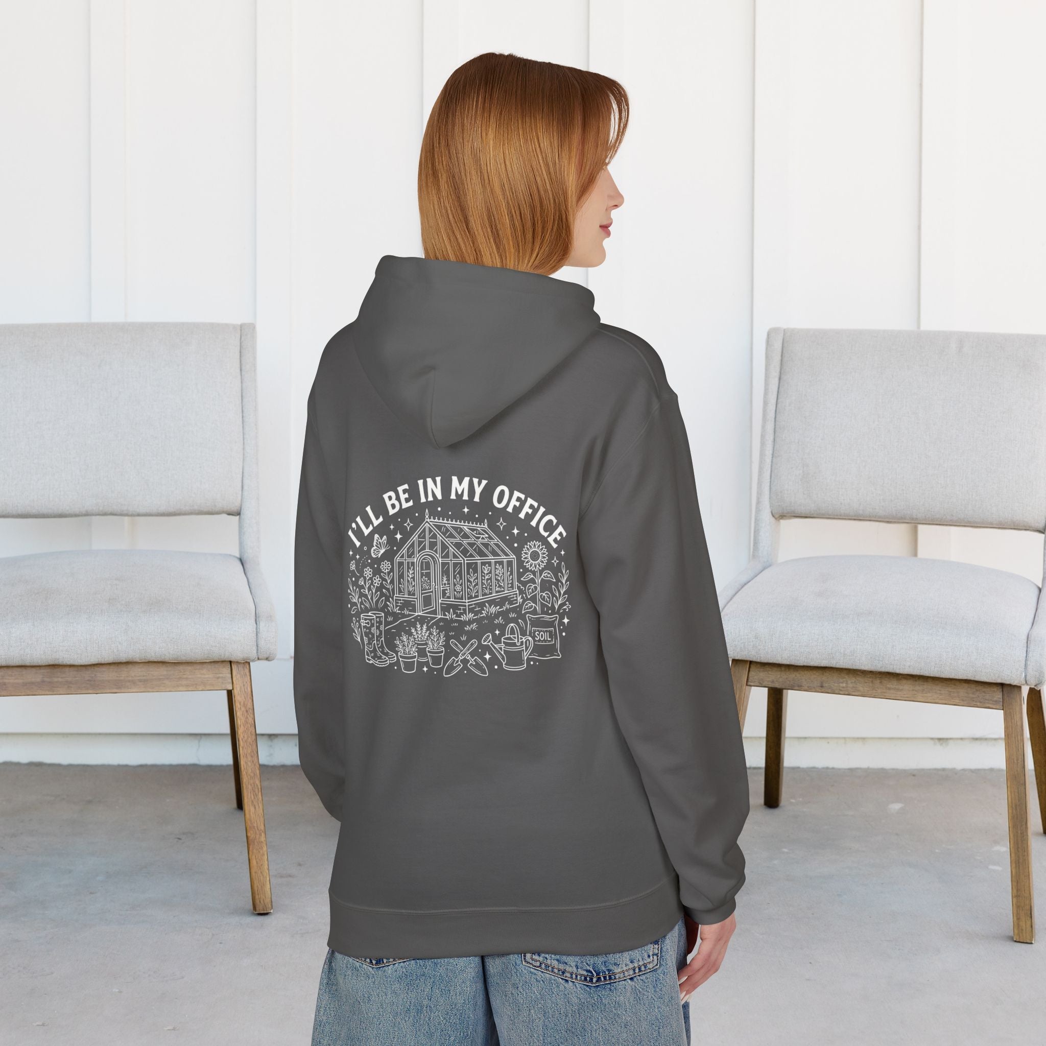 I'll Be In My Office Hoodie — Cozy Work-From-Home Graphic Pullover