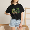 Plant Lover T-Shirt — Potted Plants & Shelves Graphic Tee