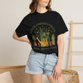 T-Shirt — “Never Underestimate an Old Lady With Plants” Gardening Graphic Tee