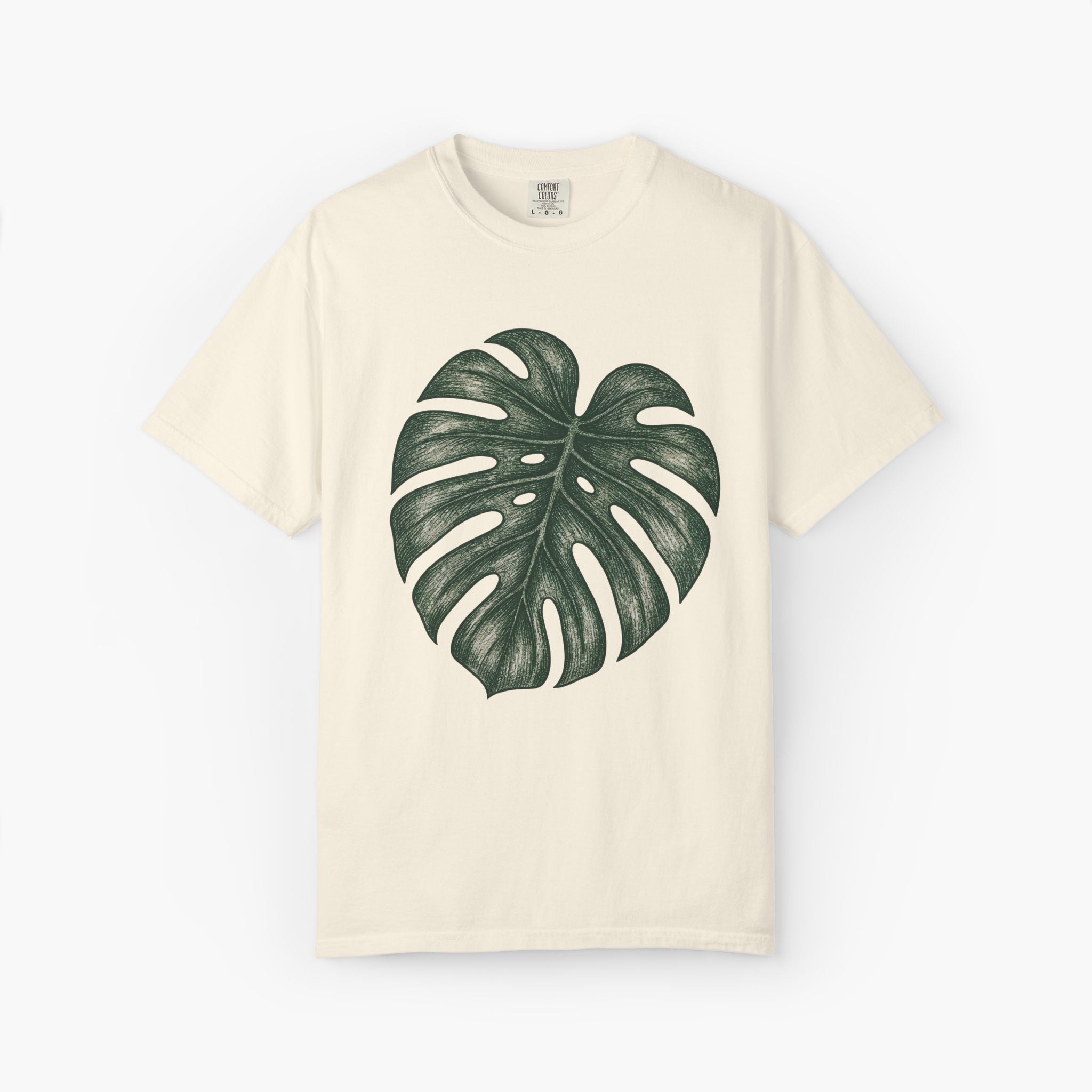 Monstera Leaf Graphic T-Shirt