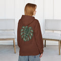 Monstera Leaf Hoodie — Botanical Plant Lover Pullover
