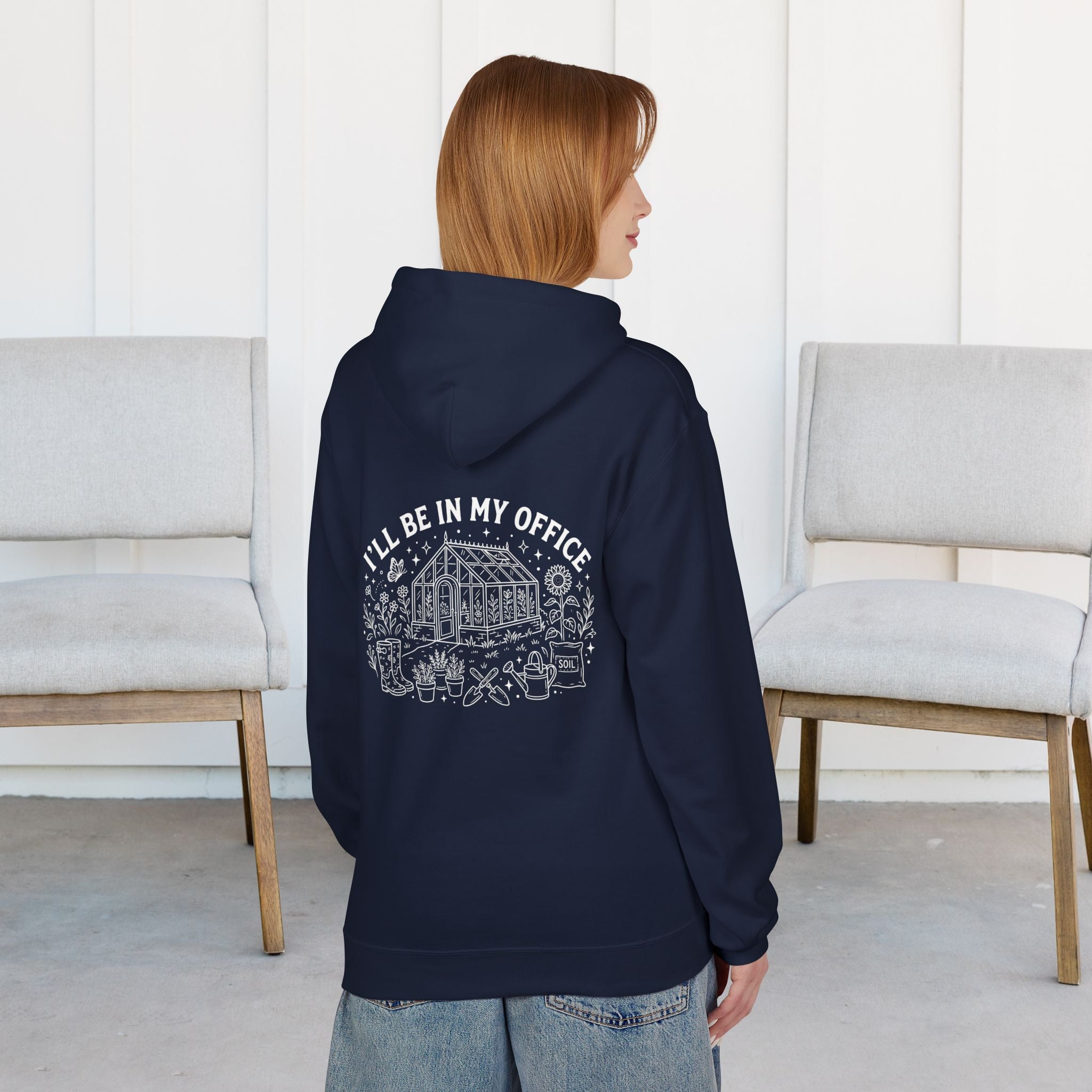 I'll Be In My Office Hoodie — Cozy Work-From-Home Graphic Pullover