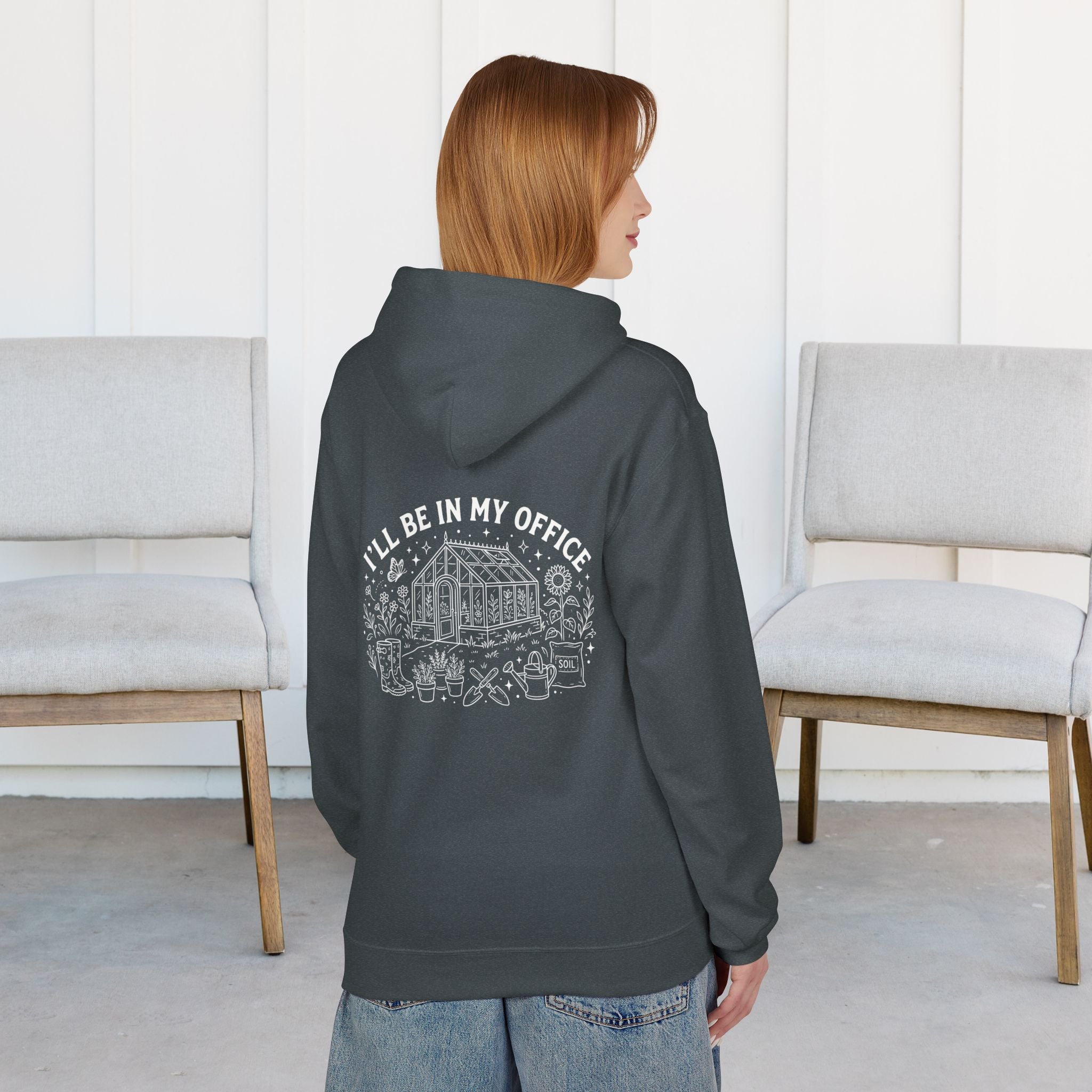 I'll Be In My Office Hoodie — Cozy Work-From-Home Graphic Pullover